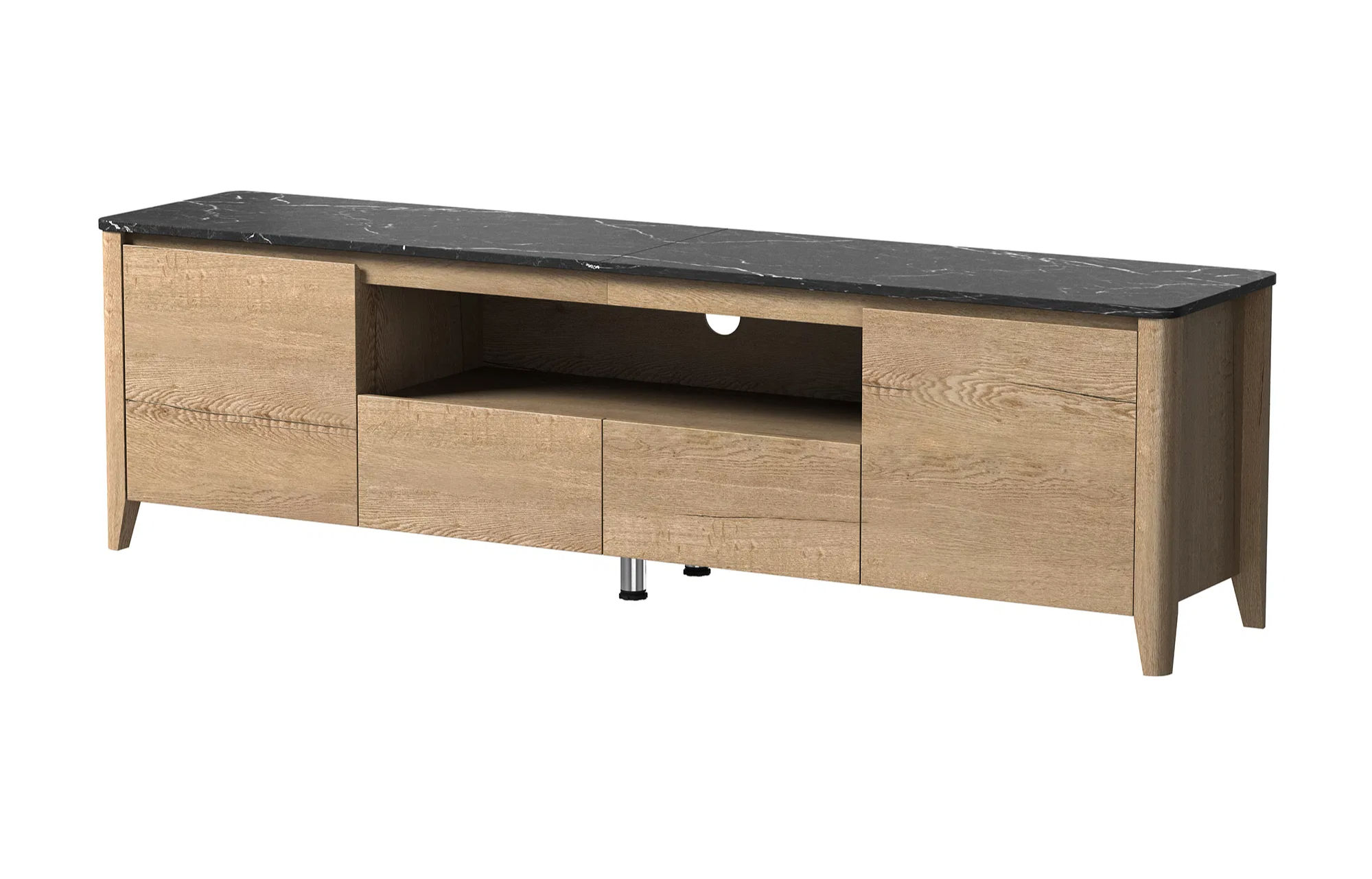 70 Inches Modern TV stand with LED Lights