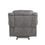 Thumbnail: ACME Zubaida Glider Recliner, 2-Tone Gray Velvet