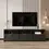 Thumbnail: Black Modern Minimalist TV Cabinet 80 Inch TV Stand