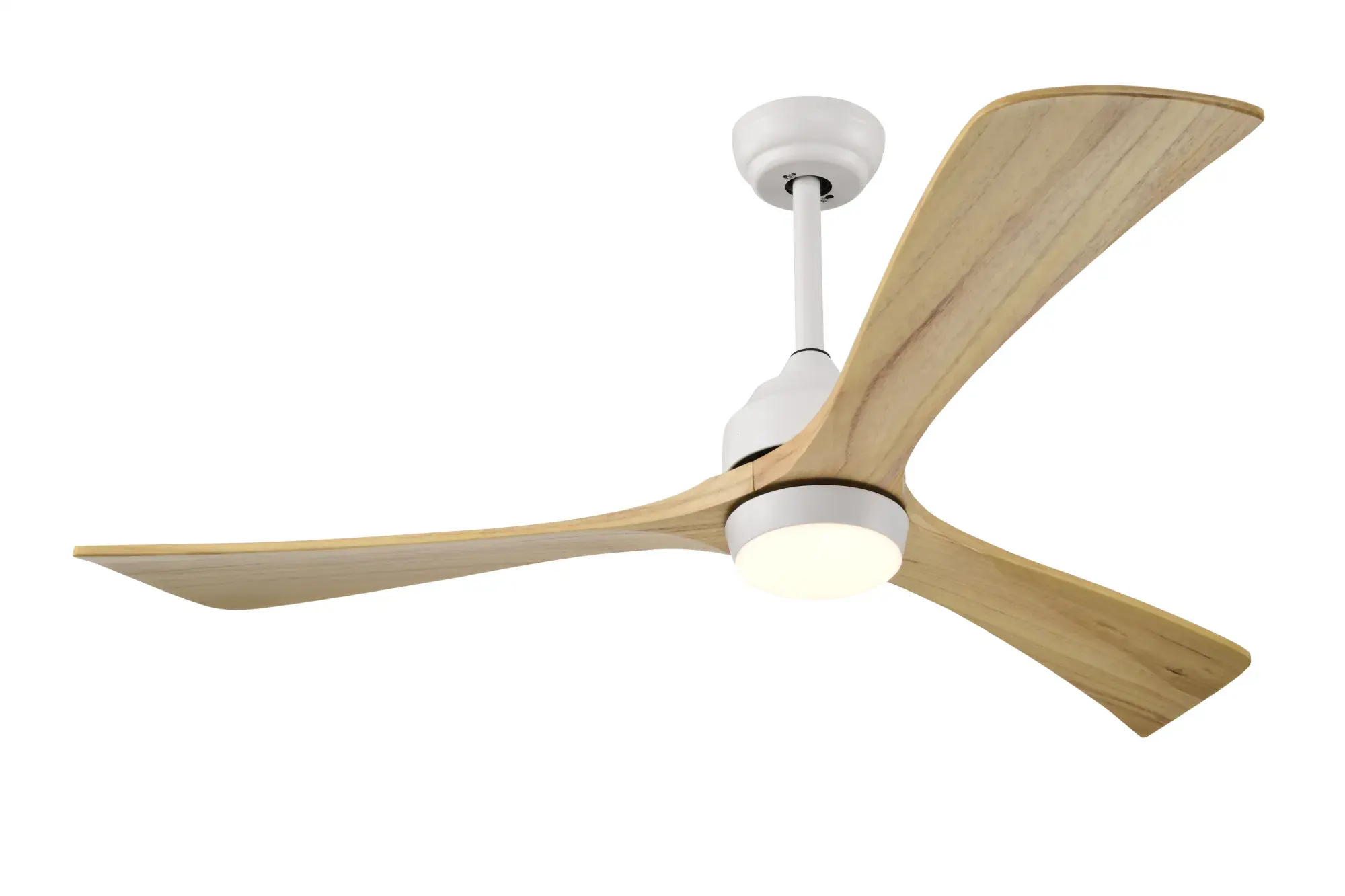 52" Ceiling Fan with Lights Remote Control,Quiet DC Motor 3 Blade