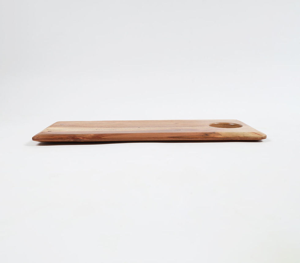 Thumbnail: Classic Rectangular Raw Wood Chopping Board