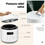 Thumbnail: 10-In-1 2.5L 600W Smart Electric Pressure Cooker Protable Fast Rice Cooker