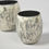 Thumbnail: Abstract Mercury Glass Votives (Set of 2)