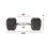 Thumbnail: 20lb Coated Rubber Hex Dumbbell, Pair