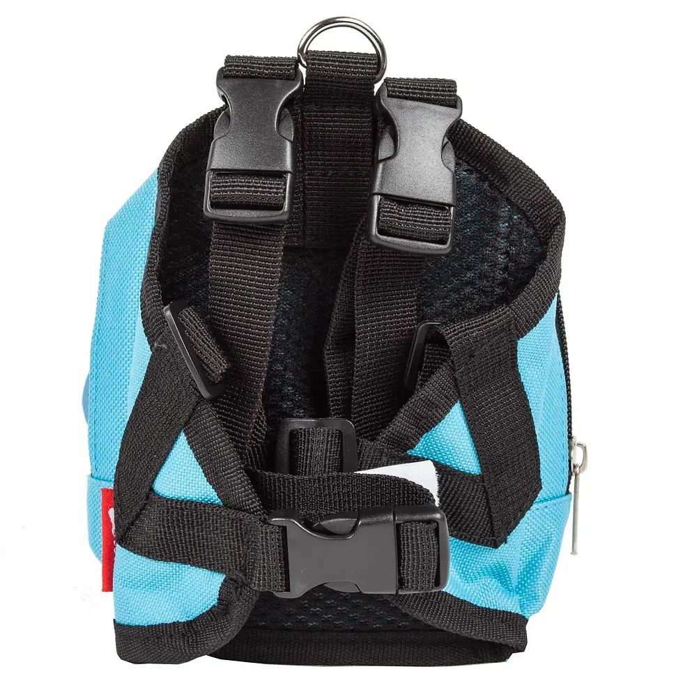 Thumbnail: Pet Life 'Waggler Hobbler' Large-Pocketed Compartmental Harness