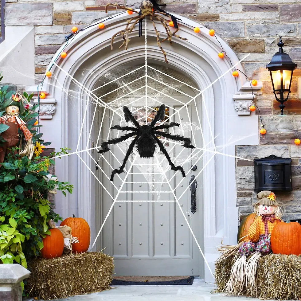 Thumbnail: Halloween Decorations Spider Outdoor 49inch Halloween Spider