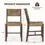 Thumbnail: Wooden Dining Chair Set of 2 for Kitchen Dining Room