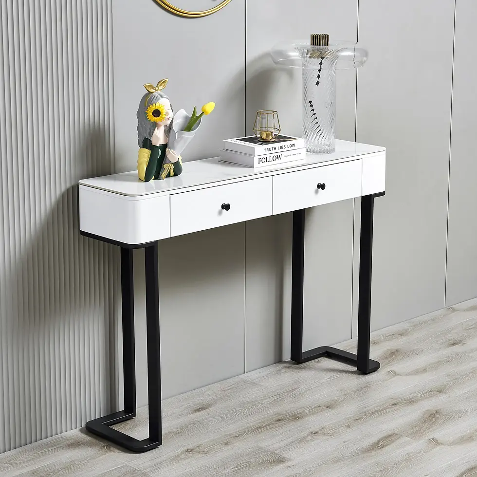 Thumbnail: 47.2"Modern Console Table with Storing Space