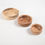 Thumbnail: Turned acacia Wood Nesting Snack Bowls (set of 3)