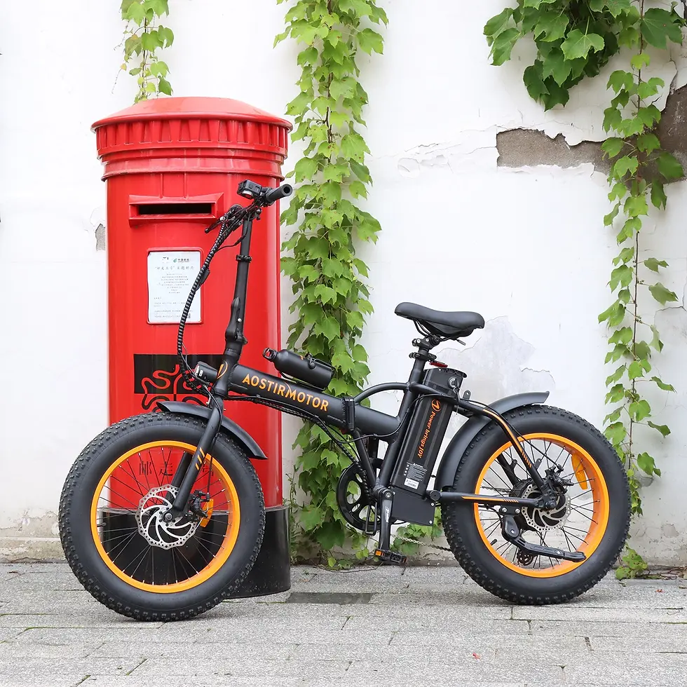 Thumbnail: New Pattern Electric Bike Fat Tire With Removable Lithium Battery