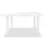 Thumbnail: Garden Table White 49.6"x29.9"x28.3" Plastic