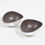 Thumbnail: Textured Aluminium Brown Bowls (Set of 2)