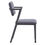 Thumbnail: Cargo Chair, Gray Fabric & Gunmetal