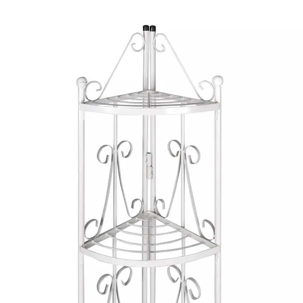 Thumbnail: Corner Plant Rack White 14.2"x23.6"