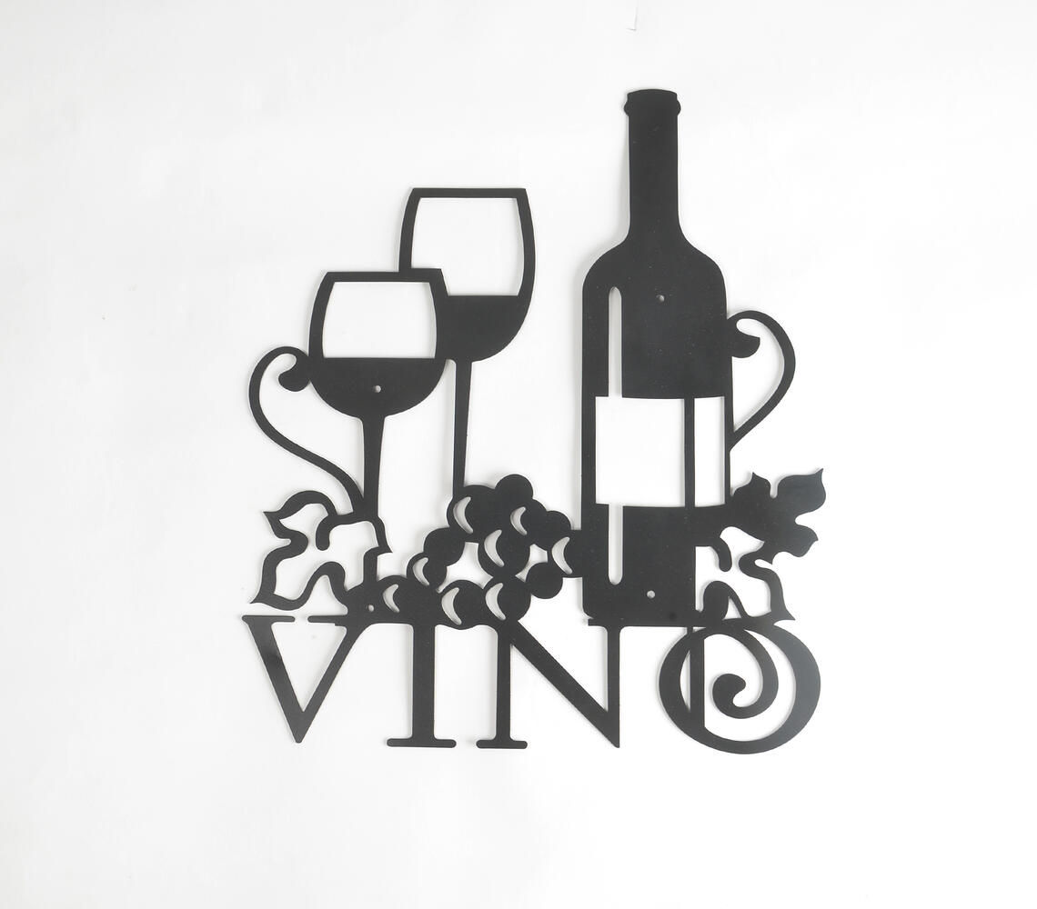 Iron Wine & Grapes Wall Decor