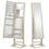 Thumbnail: Freestanding Lockable Jewelry Armoire with Full-Length Mirror and 6 LED Lights