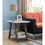 Thumbnail: End Table White & Distressed Grey