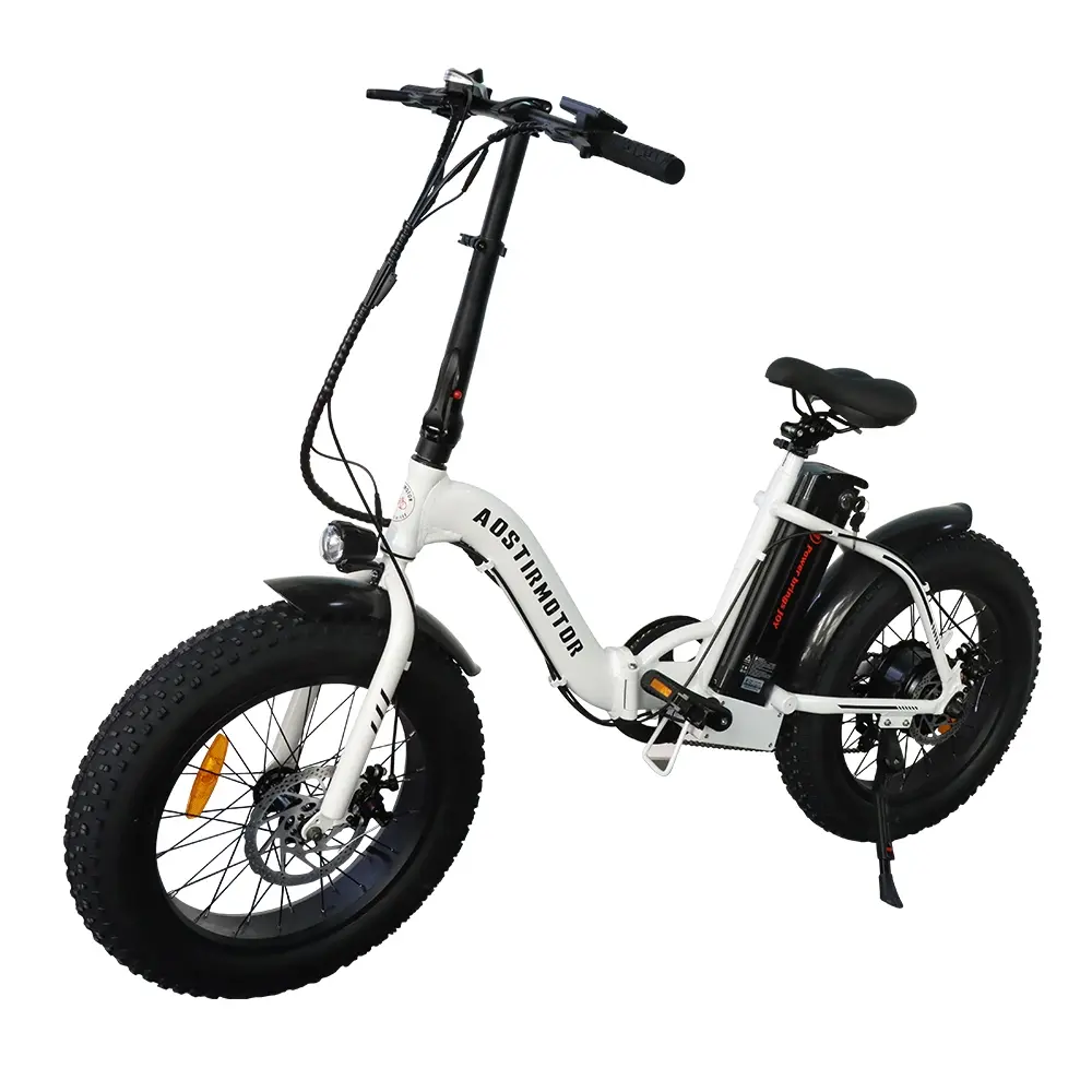 AOSTIRMOTOR G20 Folding Electric Bike Ebike Bicycle 500W