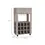 Thumbnail: Ambler 1-Drawer 12-Bottle Wine Cabinet Light Grey