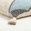 Thumbnail: Colorblock Cotton Cushion Cover With Tassels