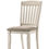 Thumbnail: ACME Fedele Side Chair, Tan Fabric Cream Finish
