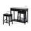Thumbnail: 3 Piece 35.8" Solid Wood Frame Dining Room Set