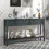 Thumbnail: 60" TREXM Rustic Entryway Console Table, Navy