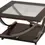 Thumbnail: ACME Isiah Coffee Table in Black Nickel & Clear Glass