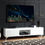 Thumbnail: ACME Raceloma TV stand, LED, White Chrome Finish