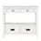 Thumbnail: 36'' Farmhouse Pine Wood Console Table, Antique White
