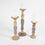 Thumbnail: Statement Jazzy Wooden Candle Holders (Set of 3)