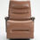 Thumbnail: Swivel Rocker Recliner Power Glider Chair with Solid Wood Armrests