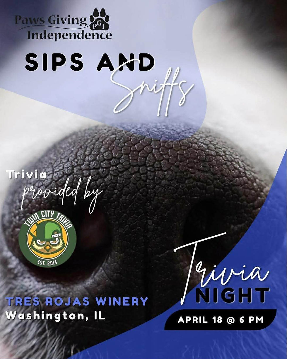 Sips and Sniffs Trivia Night!