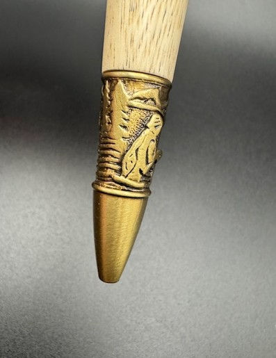 Thumbnail: Fly Fishing in Antique Brass with Tamarind Wood