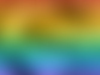 woman and dog grey scale with rainbow overlay, sitting in the bush of Australia, pondering the sunset and life.