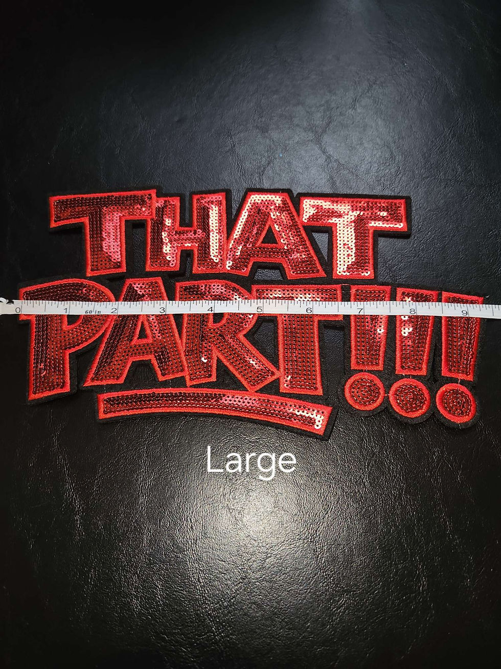 Thumbnail: Red Sequin That Part Patch