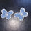 Thumbnail: Denim Glitter Butterfly Patch - 2 Pack