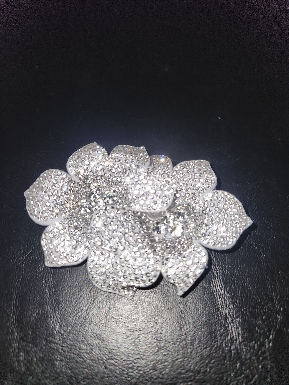 Thumbnail: Rhinestone Double Flower