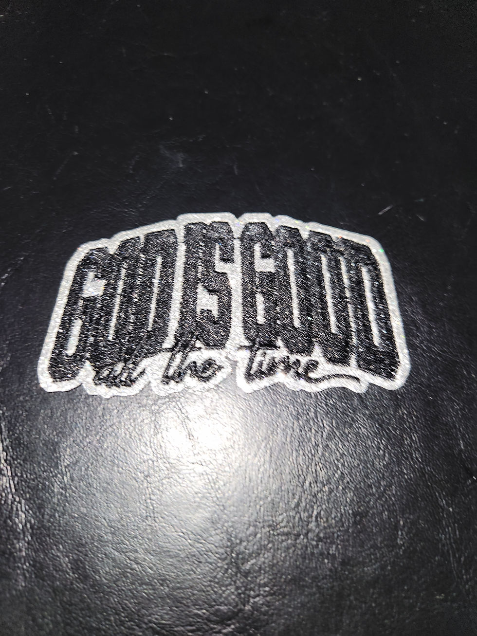 Thumbnail: God is Good Glitter Patches