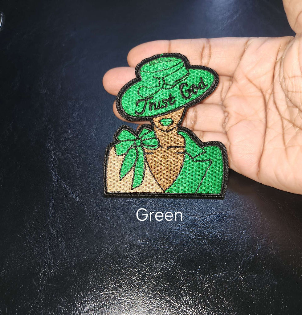 Thumbnail: Two-Tone Trust God Lady Patch