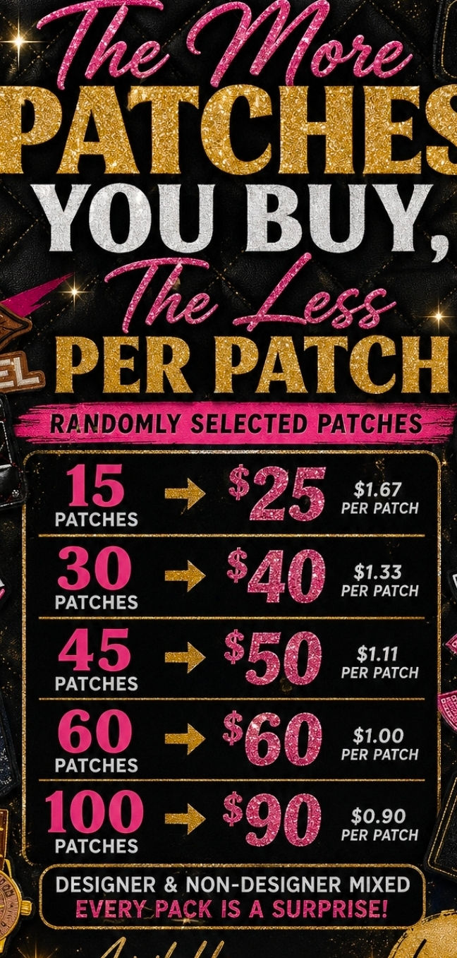 Patch Blowout Sale
