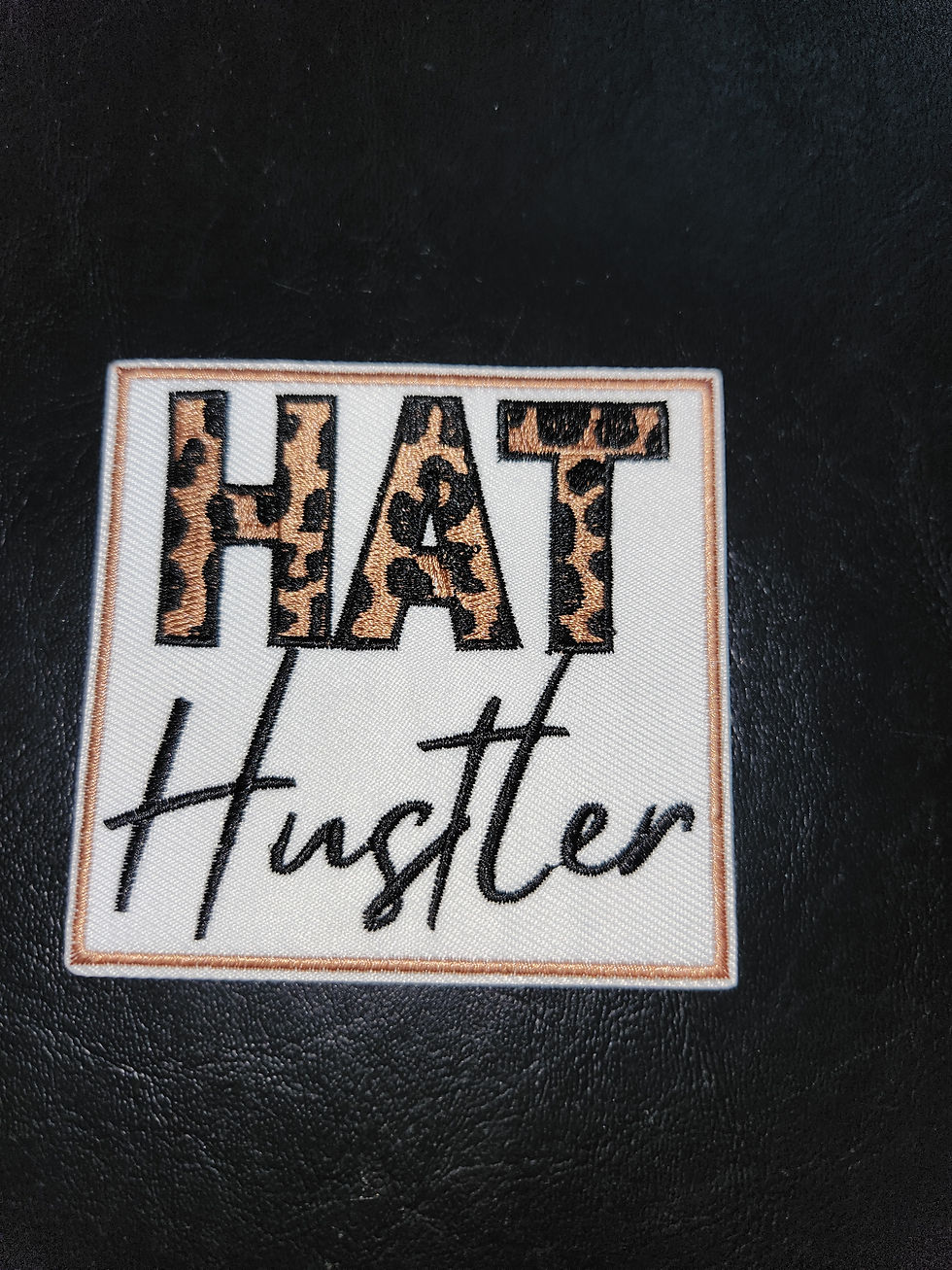 Thumbnail: Hair Hat Hustler Patch