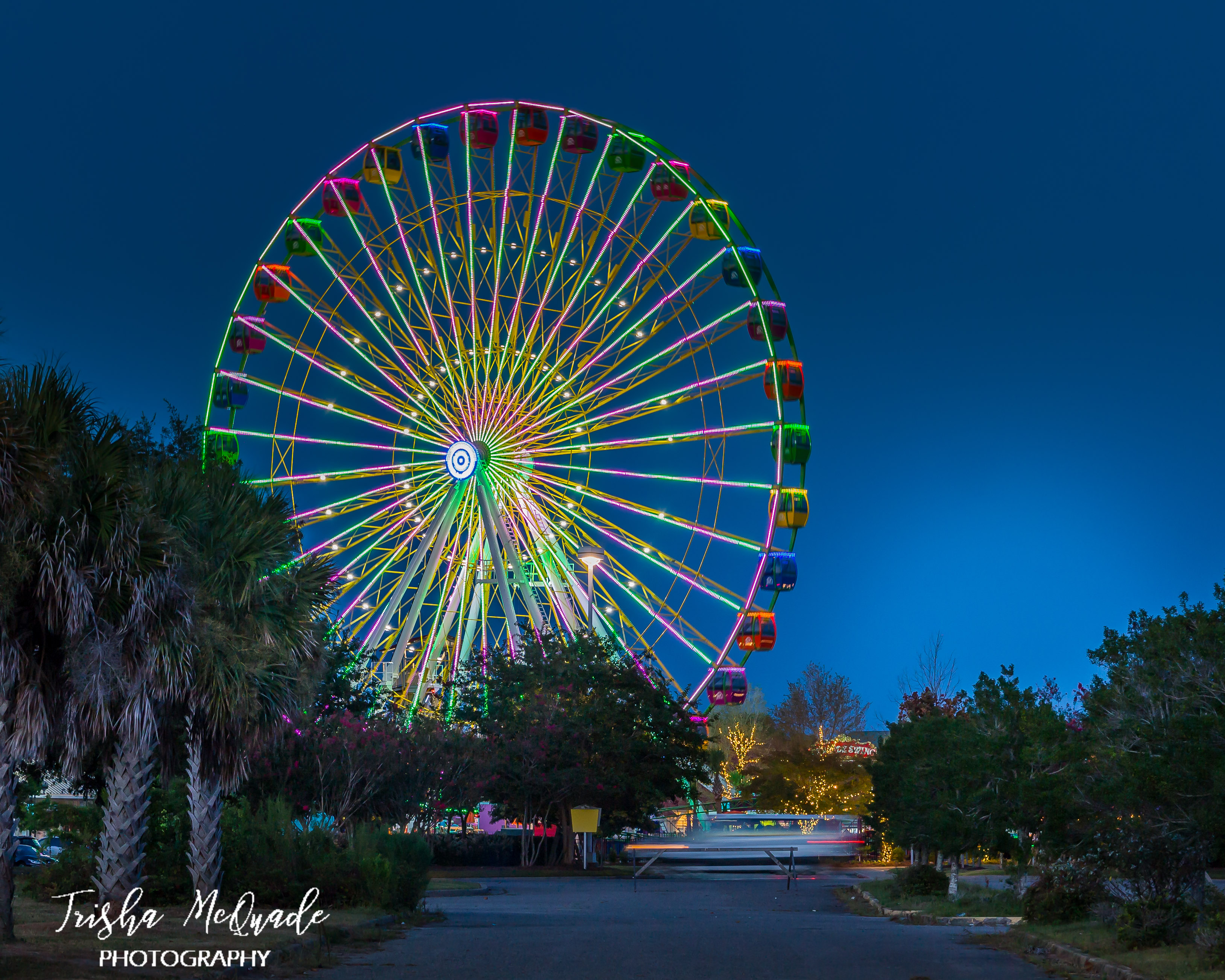 Blue Hour Wheel