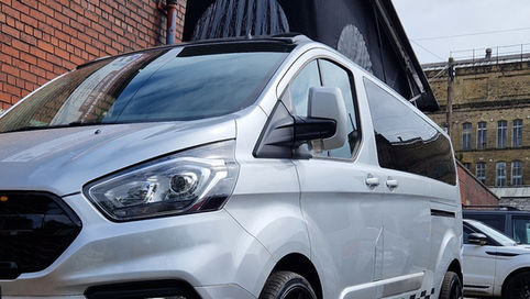 Silver the Ford HX Campers