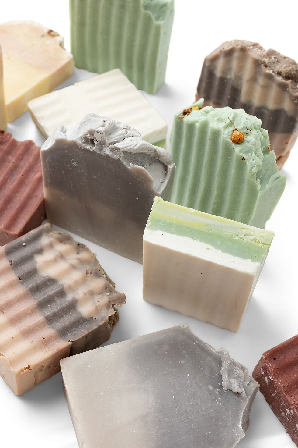Colorful Natural Soap Bars