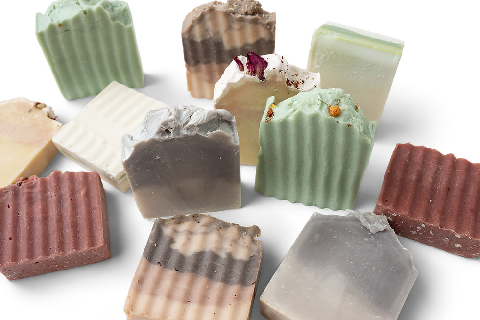 Colorful Natural Soap Bars