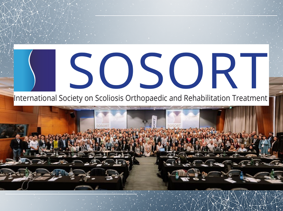 🌍 SOSORT: a principal referência mundial no tratamento não cirúrgico da Escoliose