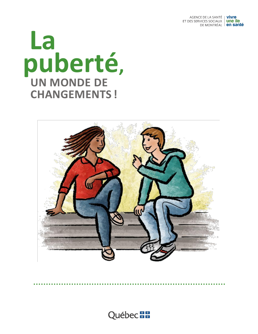 La puberté, un monde de changements!