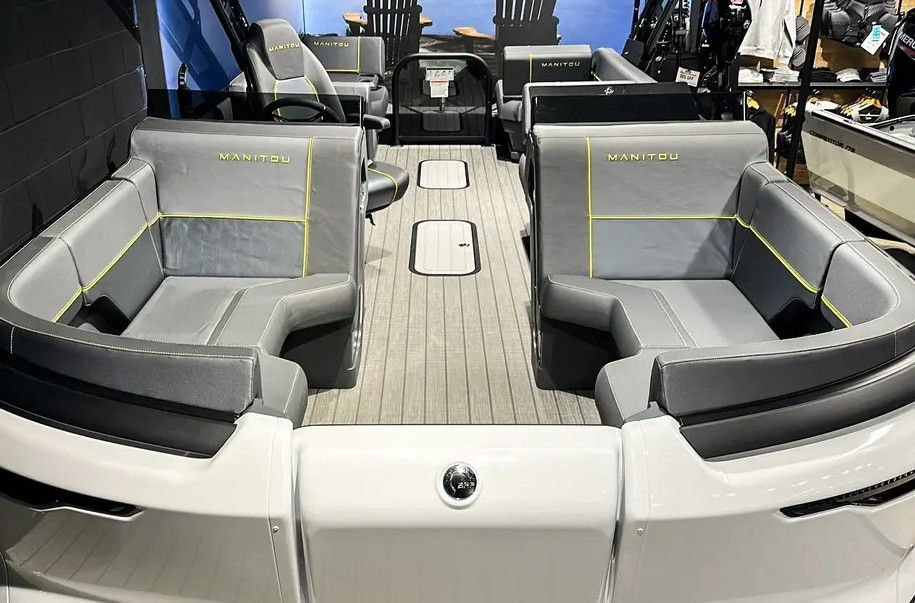 Thumbnail: 2023 Manitou Explore Switchback 22 with Max Trifold Bench