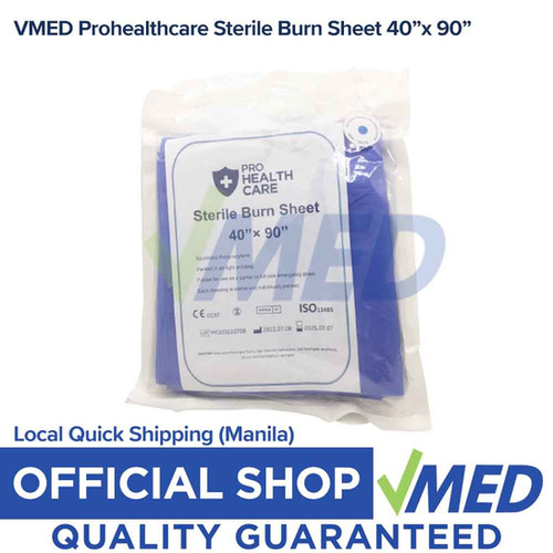 VMED Prohealthcare Sterile Burn Sheet 40”x 90” VMed Medical